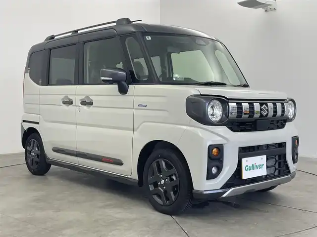 スズキ スペーシア ギア HYBRID XZ 愛知県 2024(令6)年 0.1千km ベージュⅡ 登録済み未使用車/スズキセーフティーサポート/アダプティブクルーズコントロール/アラウンドビューモニター/両側パワースライドドア/純正メモリーナビ/フルセグTV/Bluetooth/Applecarplay/androidauto/オットマン/シートヒーター/ステアリングヒーター/革巻きステアリング/フォグランプ/HUD/オートライト/電動パーキングシステム/後席インジェクター/USBポート/純正AW