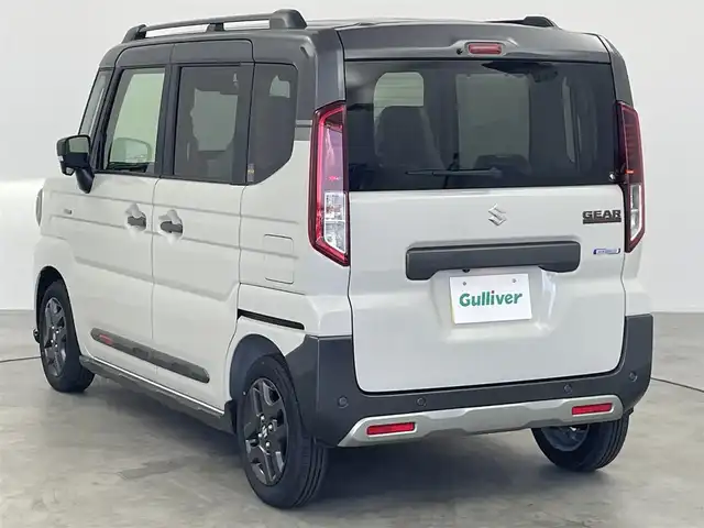 スズキ スペーシア ギア HYBRID XZ 愛知県 2024(令6)年 0.1千km ベージュⅡ 登録済み未使用車/スズキセーフティーサポート/アダプティブクルーズコントロール/アラウンドビューモニター/両側パワースライドドア/純正メモリーナビ/フルセグTV/Bluetooth/Applecarplay/androidauto/オットマン/シートヒーター/ステアリングヒーター/革巻きステアリング/フォグランプ/HUD/オートライト/電動パーキングシステム/後席インジェクター/USBポート/純正AW