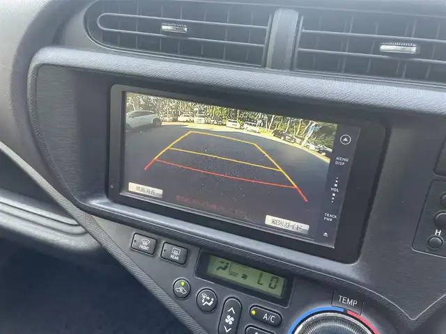 トヨタ アクア G 栃木県 2012(平24)年 14.6万km ブラックマイカ (株)IDOMが運営する【じしゃロン宇都宮店】の自社ローン専用車両になります。こちらは現金またはオートローンご利用時の価格です。自社ローンご希望の方は別途その旨お申付け下さい/純正ナビ/バックカメラ/ワンセグ/ＥＴＣ/スマートキー/アイドリングストップ/プッシュボタンスタート/電格ミラー