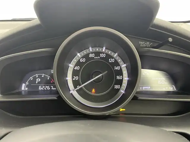 マツダ デミオ XD 富山県 2014(平26)年 6.3万km ソウルレッドプレミアムメタリック 純正ナビ（AM/FM/BT/USB）/バックカメラ/ドライブレコーダー/ETC/衝突被害軽減システム/横滑り防止装置/アイドリングストップ/純正アルミホイール/純正フロアマット/ハロゲンライト/ステアリングスイッチ/電動格納ミラー/スマートキー/スペアキー