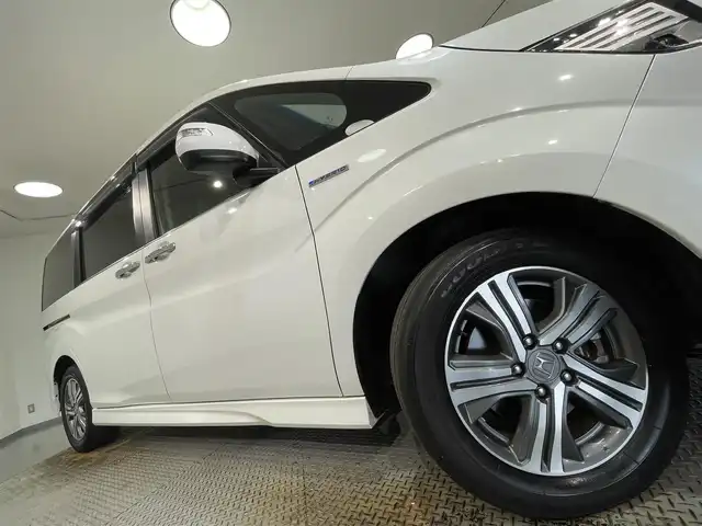 ホンダ ステップワゴン スパーダ ハイブリッド G EX ホンダセンシング 愛知県 2018(平30)年 3.8万km プラチナホワイトパール 純正１０インチナビ/両側パワースライドドア/衝突軽減ブレーキ/レーダークルーズコントロール/レーンキープアシスト/先行車発進告知/わくわくゲート/バックカメラ/ドライブレコーダー/ビルトインＥＴＣ/ハーフレザー/シートヒーター/ＬＥＤヘッドライト/USB入力端子/ISOFIX/純正フロアマット/純正16インチアルミホイール