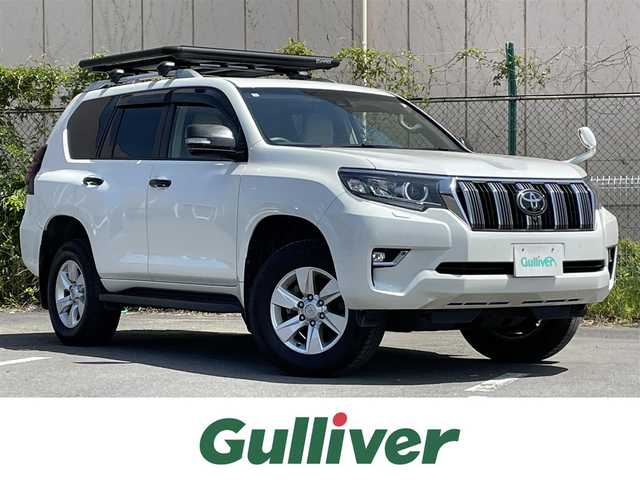 トヨタ ランドクルーザー プラド TX 東京都 2020(令2)年 5万km ホワイトパールクリスタルシャイン ムーンルーフ/ケンウッド9インチナビ/バックモニター/プリクラッシュセーフティ/レーンディパーチャーアラート/クリアランスソナー/レーダークルーズ/ETC/ドライブレコーダー/ステアリングスイッチ
