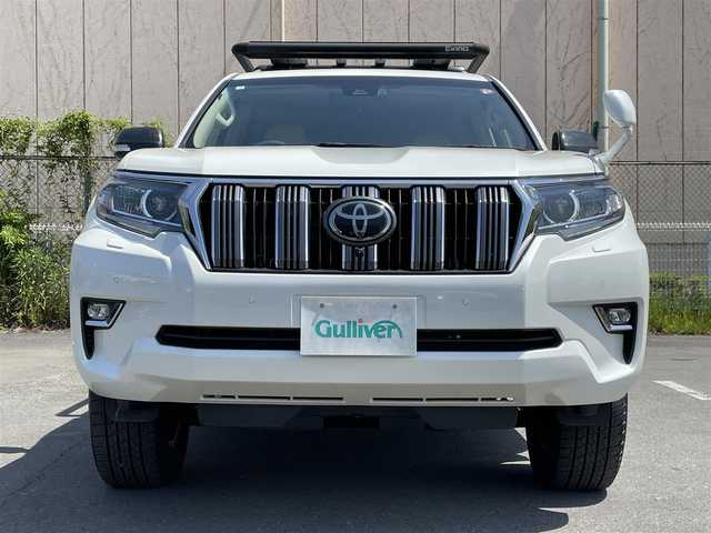 トヨタ ランドクルーザー プラド TX 東京都 2020(令2)年 5万km ホワイトパールクリスタルシャイン ムーンルーフ/ケンウッド9インチナビ/バックモニター/プリクラッシュセーフティ/レーンディパーチャーアラート/クリアランスソナー/レーダークルーズ/ETC/ドライブレコーダー/ステアリングスイッチ