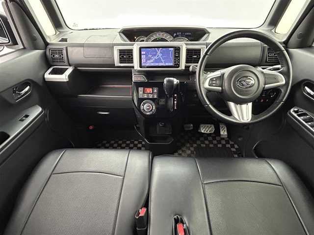 ダイハツ ウェイク G ターボ SA Ⅱ 熊本県 2017(平29)年 6.4万km ブラックマイカメタリック ・純正ナビ/CD/SD/TV  NMCK-W66D/・バックカメラ/・両側パワースライドドア/・ETC/・スマートアシスト２/・衝突警報機能/・衝突回避支援ブレーキ機能/・車線逸脱警報機能/・誤発進抑制機能(前方)/・誤発進抑制機能(後方)/・先行車発進お知らせ機能/・アイドリングストップ/・プッシュスタート/・スマートキー/・ターボ/・LEDヘッドライト/・フォグランプ/・社外16インチアルミホイール/・社外フロアマット/・ドアバイザー