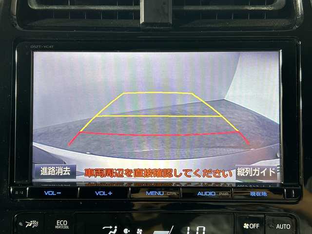 トヨタ プリウス A プレミアム　ツーリングセレ 神奈川県 2016(平28)年 6.4万km スティールブロンドM 純正9型SDナビ/・フルセグ Bluetooth AM FM HDMI CD DVD USB/バックカメラ/トヨタセーフティセンス/プリクラッシュセーフティシステム/レーンディパーチャーアラート/レーダークルーズコントロール/ふらつき警報/前席シートヒーター/ビルトインETC/ドライブモード/LEDヘッドライト/オートライト/オートマチックハイビーム/パーキングアシスト/クリアランスソナー/革巻きステアリング/レザーシート/運転席パワーシート/社外前後ドライブレコーダー/スマートキー/プッシュスタート/スペアキー×1