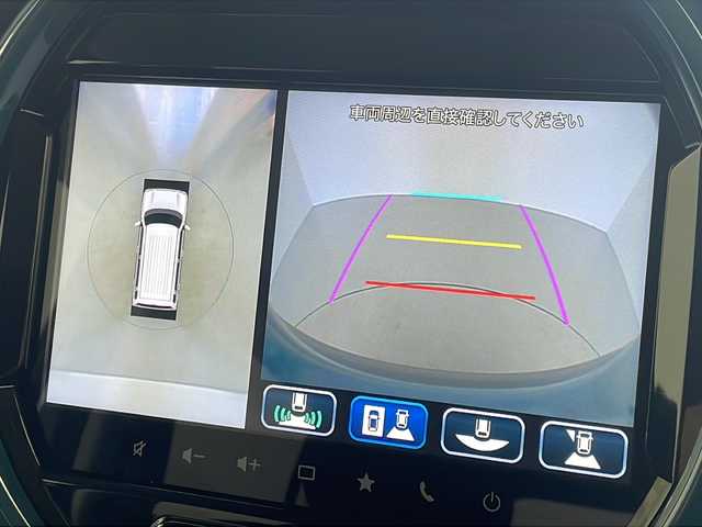 スズキ ハスラー HYBRID X 岐阜県 2023(令5)年 0.6万km デニムブルー ガンメタリック 2トーン スズキセーフティサポート/・衝突軽減ブレーキ/・デュアルカメラブレーキサポート/・レーンキープアシスト/・コーナーセンサー/・先行車発信お知らせ機能/・標識認識機能/・ふらつき警報/・ハイビームアシスト/純正9インチナビ/　(AM/FM/CD/DVD/Bluetooth/フルセグTV)/全方位モニター/LEDヘッドライト/シートヒーター/ドライブレコーダー/オートライト/純正アルミホイール/純正フロアマット/保証書、取説/スペアキー