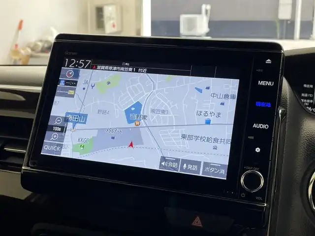 ホンダ Ｎ ＢＯＸ カスタム L ターボ コーディネートスタイル 滋賀県 2021(令3)年 6.2万km プラチナホワイトパール 8型純正ナビ/CD/DVD/TV/Bluetooth /ホンダセンシング/レーダークルーズコントロール/レーンキープアシスト/パーキングセンサーシステム/クリアランスソナー/コーナーセンサー/シートヒーター（D＋N席）/LEDヘッドライト/パドルシフト/両側電動スライドドア/ドライブレコーダー/バックカメラ/オートハイビーム/オートライト/レザーシート/ETC