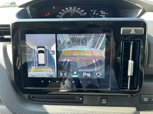 スズキ ソリオ バンディット HV MV 愛媛県 2021(令3)年 1.9万km メロウディープレッドパール 純正９インチナビ　フルセグＴＶ　スマホ連携　アップルカープレイ　全方位モニター　パワースライドドア　デュアルカメラブレーキサポート　ＥＴＣ　　コーナーセンサー　ヘッドアップディスプレイ　シートヒーター