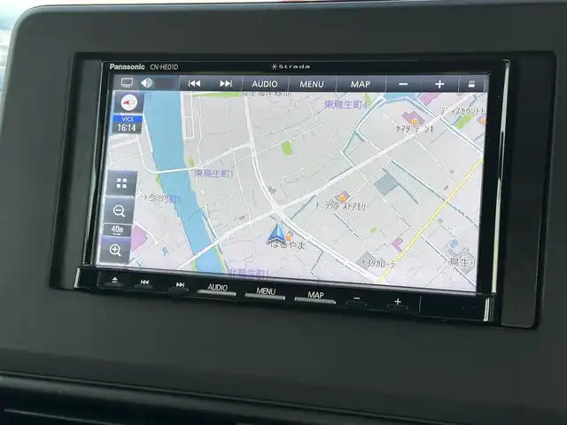 三菱 ｅＫクロススペース G プラスエディション 愛媛県 2021(令3)年 2.8万km オークブラウンメタリック 7型ナビ/全方位カメラ/両側電動スライドドア/衝突軽減/ETC/ドラレコ/フルセグTV/TVキャンセラー/LEDヘッドライト/オートライト/純正AW/シートヒーター/スマートキー/プッシュスタート/禁煙車