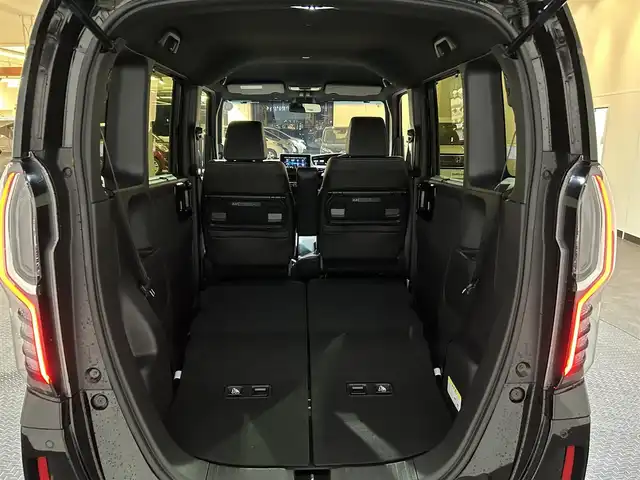 ホンダ Ｎ ＢＯＸ カスタム L ターボ 愛媛県 2022(令4)年 3.4万km クリスタルブラックパール パナソニックナビ【CN-HE01D】/   CD.DVD.BT.TV/バックカメラ/前席シートヒーター/シートヒーター/シートバックテーブル/ホンダセンシング