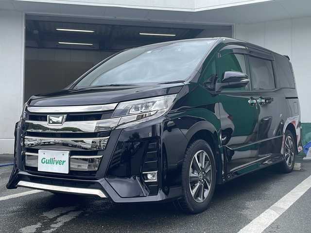 トヨタ ノア Si ダブルバイビーⅡ 京都府 2020(令2)年 3.8万km ブラック 純正１０インチナビ　バックカメラ　Ｂｌｕｅｔｏｏｔｈオーディオ　フルセグ　両側パワースライドドア　クルーズコントロール　ＬＥＤヘッドライト　前後ドライブレコーダー　ビルトインＥＴＣ　コーナーセンサー