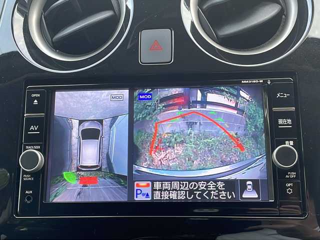 日産 ノート X 愛知県 2019(平31)年 3万km ダークメタルグレー /禁煙//純正メモリナビ//フルセグ//CD/DVD/SD/BT/AM/FM//アラウンドビューカメラ//インテリジェントルームミラー//ETC//社外15AW//オールシーズンタイヤ//LEDオートライト//ステアリングスイッチ//エマージェンシーブレーキ//LDW//アイドリングストップ//クリアランスソナー//ドライブレコーダー//オートリトラウィンカーミラー//ISOFIX//純正フロアマット//スペアタイヤ//スマートキー//プッシュスタート//ディーラー記録簿//保証書//取扱説明書//ナビ取説//スペアキー