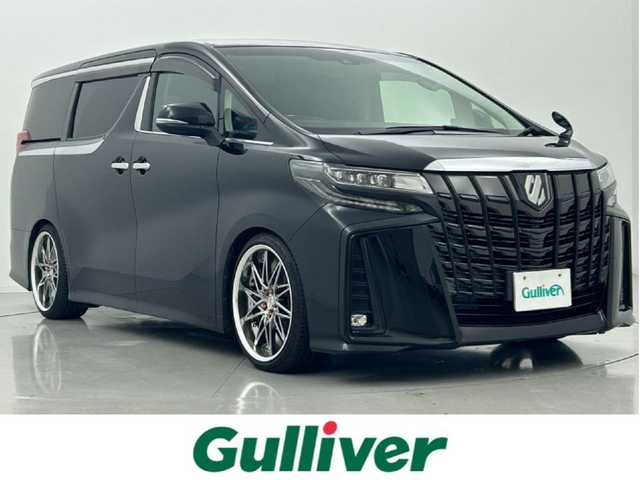 トヨタ アルファード S Cパッケージ 熊本県 2018(平30)年 4.3万km ブラック 純正10インチナビNSZN-Z68T(Bluetooth/フルセグTV/DVD)/両側パワースライドドア/ビルトインETC2.0/純正フリップダウンモニター/純正前方ドライブレコーダー/レーダークルーズコントロール/前席シートエアコン/ヒーター/前席パワーシート/電動オットマン/キャプテンシート/シートメモリ/ステアリングヒーター/電動リアゲート/オットマン/バックカメラ/純正フロアマット/社外20インチAW/前後コーナーセンサー/横滑り防止装置/盗難防止装置/LEDオートヘッドライト/フォグランプ/衝突軽減システム/カーテンエアバッグ/ABS
