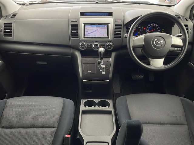 マツダ ＭＰＶ 23C Sporty Pack 兵庫県 2007(平19)年 7.7万km クリスタルホワイトパールマイカ ・社外ナビ/・TV/HDD/DVD/AM/FM/・両側パワースライドドア/・ウォークスルー/・純正フロアマット/・電動格納ミラー/・リアオートエアコン/・純正17インチアルミホイール/・HIDヘッドライト/・オートライト/・ETC/・スマートキー//・ナビボタン不良/・ナビ開閉不良