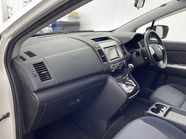マツダ ＭＰＶ 23C Sporty Pack 兵庫県 2007(平19)年 7.7万km クリスタルホワイトパールマイカ ・社外ナビ/・TV/HDD/DVD/AM/FM/・両側パワースライドドア/・ウォークスルー/・純正フロアマット/・電動格納ミラー/・リアオートエアコン/・純正17インチアルミホイール/・HIDヘッドライト/・オートライト/・ETC/・スマートキー//・ナビボタン不良/・ナビ開閉不良