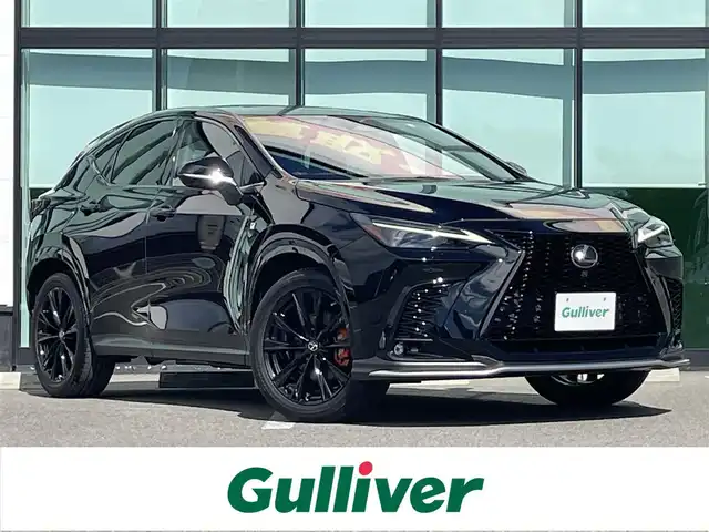 レクサス ＮＸ 350h Fスポーツ 和歌山県 2023(令5)年 2.9万km ブラック 純正14インチナビ/全方位カメラ/フルセグTV/衝突軽減ブレーキ/レーダークルコン/ブラインドスポットモニター/前後コーナーセンサー/オートライト/サンルーフ/デジタルインナーミラー/ビルトインETC2.0/ヘッドアップディスプレイ/オレンジキャリパー/置くだけ充電器/シートヒーター/シートベンチレーション/パワーシート/シートメモリー/ステアリングヒーター/ステアリングリモコン/パドルシフト