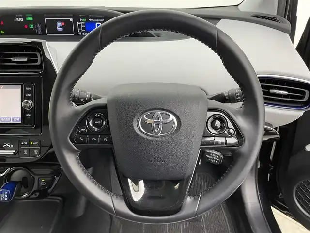 トヨタ プリウス Sツーリングセレクション 宮城県 2019(令1)年 5.2万km アティチュードブラックマイカ F.S.Rエアロ/ＲＳＲダウンサス/１９インチアルミホイール/純正ナビ/フルセグTV/Bluetooth/CD/DVD/バックモニター/ＥＴＣ/シートヒーター/アダプティブクルーズコントロール/クリアランスソナー/合皮シート/トヨタセーフティセンス/ＬＥＤヘッドランプ/フォグランプ/禁煙車