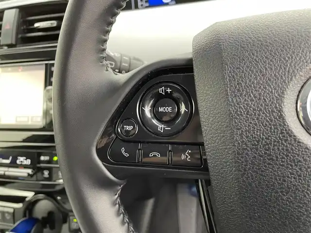 トヨタ プリウス Sツーリングセレクション 宮城県 2019(令1)年 5.2万km アティチュードブラックマイカ F.S.Rエアロ/ＲＳＲダウンサス/１９インチアルミホイール/純正ナビ/フルセグTV/Bluetooth/CD/DVD/バックモニター/ＥＴＣ/シートヒーター/アダプティブクルーズコントロール/クリアランスソナー/合皮シート/トヨタセーフティセンス/ＬＥＤヘッドランプ/フォグランプ/禁煙車