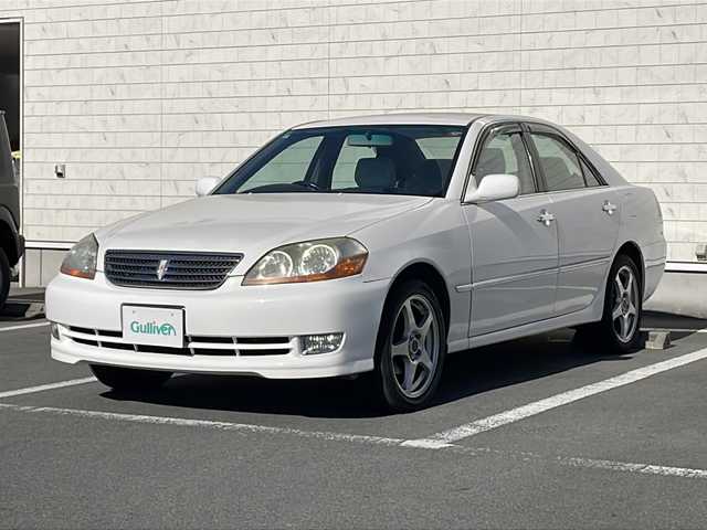 トヨタ マークⅡ グランデ 静岡県 2003(平15)年 18.1万km スーパーホワイトⅡ