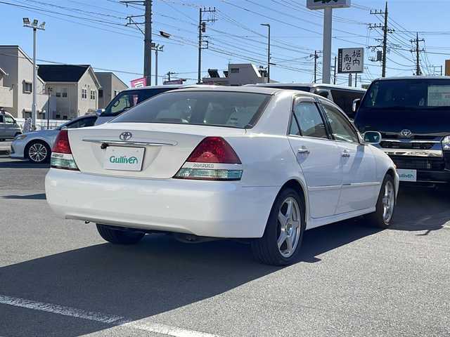 トヨタ マークⅡ グランデ 静岡県 2003(平15)年 18.1万km スーパーホワイトⅡ