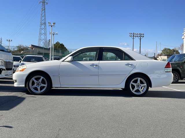 トヨタ マークⅡ グランデ 静岡県 2003(平15)年 18.1万km スーパーホワイトⅡ