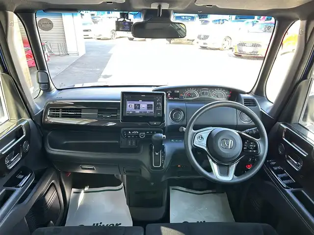 ホンダ Ｎ ＢＯＸ カスタム G L ホンダセンシング 香川県 2018(平30)年 4.2万km ブリリアントスポーティブルーメタリック2トーン ワンオーナー/純正ディスプレイオーディオ/CD/USB/ワンセグ/バックカメラ/両側パワースライドドア/ホンダセンシング/レーダークルーズ/レーンキープ/前後ドライブレコーダー/スマートキー/ビルトインETC