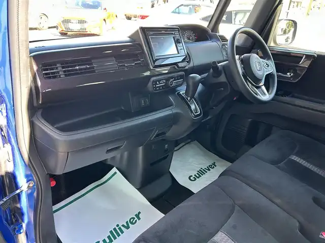 ホンダ Ｎ ＢＯＸ カスタム G L ホンダセンシング 香川県 2018(平30)年 4.2万km ブリリアントスポーティブルーメタリック2トーン ワンオーナー/純正ディスプレイオーディオ/CD/USB/ワンセグ/バックカメラ/両側パワースライドドア/ホンダセンシング/レーダークルーズ/レーンキープ/前後ドライブレコーダー/スマートキー/ビルトインETC