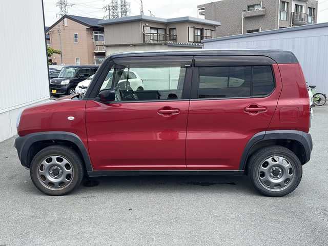 スズキ ハスラー G 三重県 2016(平28)年 6.4万km フェニックスレッドパール/ブルーイッシュブラックパール 純正SDナビ(AM/FM/CD/DVD/TV/BT)/衝突軽減ブレーキ/アイドリングストップ/ビルトインETC/シートヒーター(前席)/ベンチシート/スマートキー/純正ホイール/取扱説明書/ナビ取扱説明書/保証書/禁煙車