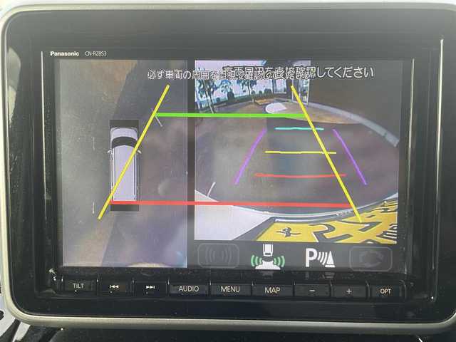 スズキ スペーシア カスタム HYBRID XS 宮崎県 2020(令2)年 6.1万km ピュアホワイトパール/ブラック2トーン ワンオーナー/禁煙車/全方位モニター/スズキセーフティ/純正SDナビ【CN-RZ853】/・CD/・DVD/・Bluetooth /・フルセグ/・SD/・USB/バックカメラ/ビルトインETC/社外前後ドライブレコーダー/ステアリングリモコン/ハーフレザーシート /運転席シートヒーター/両側パワースライドドア/純正LEDヘッドライト/フロントフォグランプ/オートライト/アイドリングストップ/純正フロアマット/純正15インチアルミ/保証書/取扱説明書