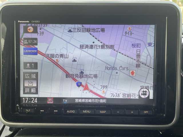 スズキ スペーシア カスタム HYBRID XS 宮崎県 2020(令2)年 6.1万km ピュアホワイトパール/ブラック2トーン ワンオーナー/禁煙車/全方位モニター/スズキセーフティ/純正SDナビ【CN-RZ853】/・CD/・DVD/・Bluetooth /・フルセグ/・SD/・USB/バックカメラ/ビルトインETC/社外前後ドライブレコーダー/ステアリングリモコン/ハーフレザーシート /運転席シートヒーター/両側パワースライドドア/純正LEDヘッドライト/フロントフォグランプ/オートライト/アイドリングストップ/純正フロアマット/純正15インチアルミ/保証書/取扱説明書