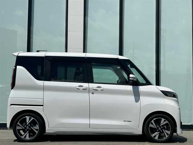 日産 ルークス HWS Gターボ プロパイロットED 大阪府 2021(令3)年 3.7万km ホワイトパール 純正ナビ/（フルセグTV/CD/DVD）/全方位カメラ　/両側パワースライドドア/前後ドライブレコーダー/純正フロアマット/純正15インチアルミホイール　/LEDヘッドランプ　/LEDフォグランプ/プロパイロット/エマージェンシーブレーキ/合皮シートカバー/TVキャンセラー有