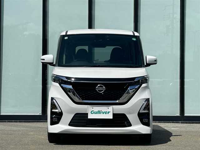 日産 ルークス HWS Gターボ プロパイロットED 大阪府 2021(令3)年 3.7万km ホワイトパール 純正ナビ/（フルセグTV/CD/DVD）/全方位カメラ　/両側パワースライドドア/前後ドライブレコーダー/純正フロアマット/純正15インチアルミホイール　/LEDヘッドランプ　/LEDフォグランプ/プロパイロット/エマージェンシーブレーキ/合皮シートカバー/TVキャンセラー有