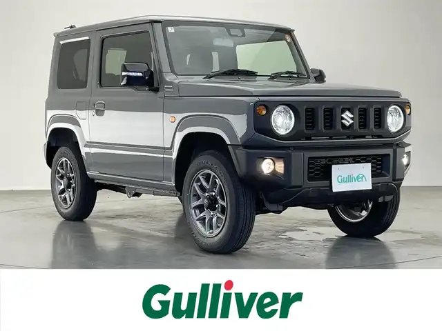 スズキ ジムニー XC 愛知県 2025(令7)年 0.1千km ミディアムグレー 届出済未使用車　禁煙車　リアパーキングセンサー　デュアルセンサーブレーキ　ヘッドライトウォッシャー　ミラーヒーター　電動格納ミラー　ＬＥＤライト　フォグランプ　衝突軽減　ターボ車　逸脱警報　背面タイヤ　アイドリングストップ ダウンヒルアシストコントロール