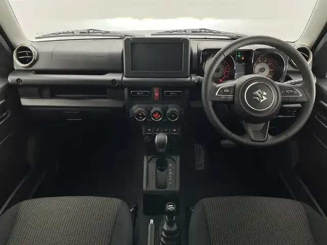 スズキ ジムニー XC 愛知県 2025(令7)年 0.1千km ミディアムグレー 届出済未使用車　禁煙車　リアパーキングセンサー　デュアルセンサーブレーキ　ヘッドライトウォッシャー　ミラーヒーター　電動格納ミラー　ＬＥＤライト　フォグランプ　衝突軽減　ターボ車　逸脱警報　背面タイヤ　アイドリングストップ ダウンヒルアシストコントロール