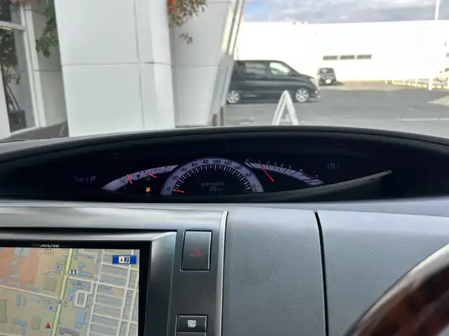 トヨタ エスティマ アエラス Gエディション 静岡県 2011(平23)年 7.3万km ブラック 社外アルパインナビ/BT/CD/DVD/フルセグTV/SD/HDD/ビルトインETC/クルーズコントロール/両側パワースライドドア/フリップダウンモニター/純正フロアマット/電動格納ミラー/フォグランプ