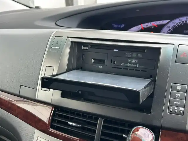 トヨタ エスティマ アエラス Gエディション 静岡県 2011(平23)年 7.3万km ブラック 社外アルパインナビ/BT/CD/DVD/フルセグTV/SD/HDD/ビルトインETC/クルーズコントロール/両側パワースライドドア/フリップダウンモニター/純正フロアマット/電動格納ミラー/フォグランプ