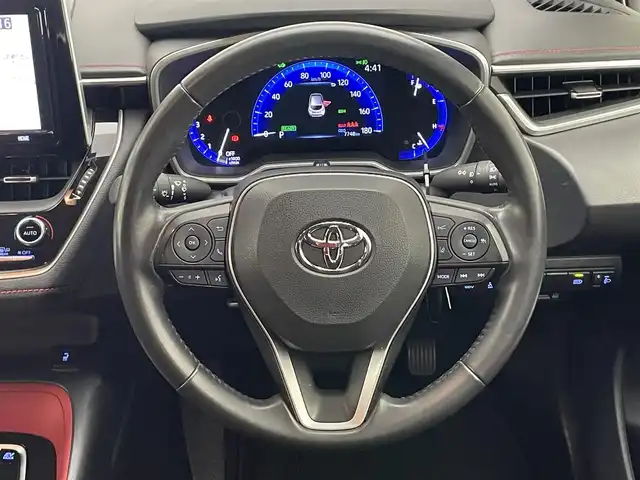 トヨタ カローラ スポーツ ハイブリッドG Z 愛知県 2018(平30)年 0.8万km ホワイトパールクリスタルシャイン 純正９型ナビ　メーカーオプションシート　シートヒーター　バックカメラ　ＢＳＭ　ＨＵＤ　ＡＣ１００Ｖ電源　ＥＴＣ　電動パーキング　前後ドラレコ　衝突軽減　追従クルコン　コーナーセンサー　ＬＥＤライト