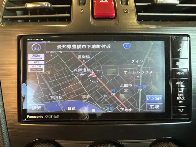 スバル インプレッサ スポーツ 1．6i－L 愛知県 2013(平25)年 10.8万km クリスタルブラックシリカ 登録時走行距離107780キロ/Ｐａｎａｓｏｎｉｃ７インチナビ/(フルセグTV/Bluetooth接続/CD/DVD)/ＥＴＣ/バックカメラ/純正アルミホイール/純正フロアマット/スマートキー/スペアキー/フォグランプ/取扱説明書/保証書/整備記録簿