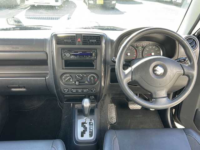 スズキ ジムニー クロスアドベンチャー XC 静岡県 2010(平22)年 15.8万km ブルーイッシュブラックパール3 /ワンオーナー//社外CD//専用シート//シートヒーター//背面タイヤ//フォグランプ//スペアキー//保証書//取説