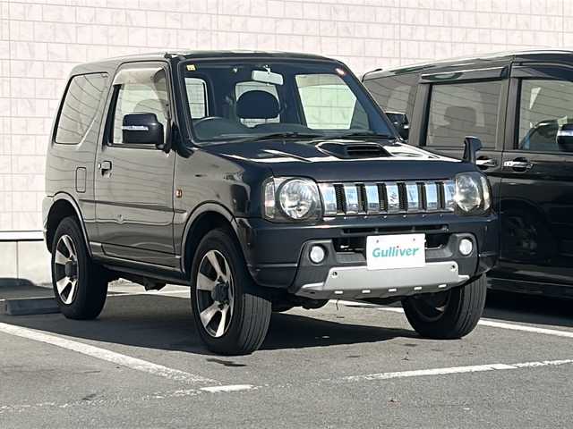 スズキ ジムニー クロスアドベンチャー XC 静岡県 2010(平22)年 15.8万km ブルーイッシュブラックパール3 /ワンオーナー//社外CD//専用シート//シートヒーター//背面タイヤ//フォグランプ//スペアキー//保証書//取説
