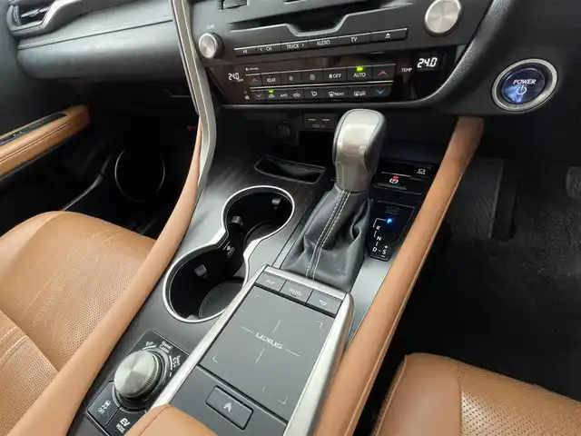 レクサス ＲＸ 450hL 栃木県 2021(令3)年 3.8万km グラファイトブラックガラスフレーク ワンオーナー/6人乗り/ヘッドアップディスプレイ/純正20インチアルミホイール/純正メモリナビ/フルセグテレビ/バックカメラ/クルーズコントロール（ACC）/ドアバイザー/プッシュスタート/パワーバックドア/フットトランクオープナー/ステアリングヒーター/シートヒーター/シートエアコン/Apple CarPlay/ETC