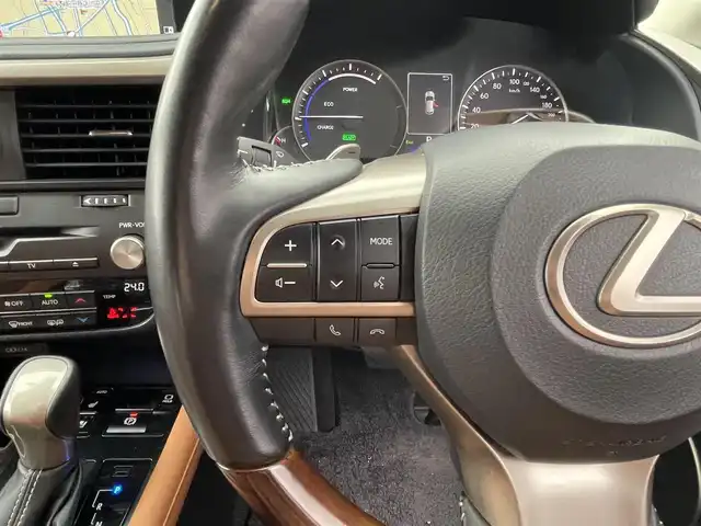 レクサス ＲＸ 450hL 栃木県 2021(令3)年 3.8万km グラファイトブラックガラスフレーク ワンオーナー/6人乗り/ヘッドアップディスプレイ/純正20インチアルミホイール/純正メモリナビ/フルセグテレビ/バックカメラ/クルーズコントロール（ACC）/ドアバイザー/プッシュスタート/パワーバックドア/フットトランクオープナー/ステアリングヒーター/シートヒーター/シートエアコン/Apple CarPlay/ETC