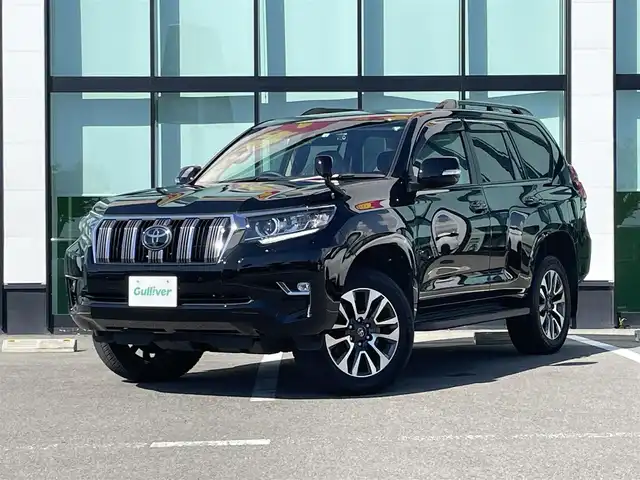 トヨタ ランドクルーザー プラド TX Lパッケージ 和歌山県 2022(令4)年 1.7万km ブラック サンルーフ/黒革シート/純正９インチナビ（ＮＳＺＴ－Ｙ６８Ｔ）/バックカメラ/衝突軽減/レーダークルーズコントロール/ルーフレール/シートヒーター/エアシート/パワーシート/フルセグ/ＣＤ／ＤＶＤ再生/LDA/RSA/クリアランスソナー/電動格納サードシート/オートハイビーム