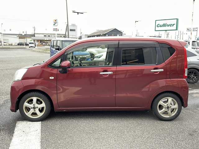 ダイハツ ムーヴ X SA 新潟県 2015(平27)年 8.6万km ファイアークォーツレッドM スタッドレスタイヤ/夏タイヤ積載/バックカメラ/ABS/横滑り防止/コーナーセンサー（後ろのみ）/オートライト/シガーソケット/USB入力端子/SDナビ/純正ETC/純正フロアマット/ドアバイザー