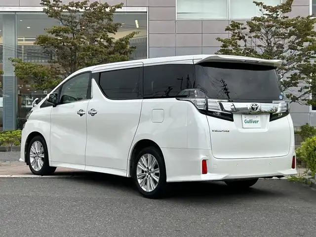 トヨタ ヴェルファイア Z 福島県 2016(平28)年 11.8万km ホワイトパールクリスタルシャイン 純正メモリナビ/　【フルセグ/CD/DVD/SD/BT】/バックカメラ/サンルーフ/ステアリングリモコン/前後ドライブレコーダー/ビルトインETC/左側パワースライドドア/フリップダウンモニター/オットマン/横滑り防止機能/パーキングアシスト/コーナーセンサー/LEDヘッドライト（AUTO機能付き）