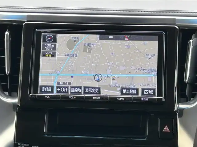 トヨタ ヴェルファイア Z 福島県 2016(平28)年 11.8万km ホワイトパールクリスタルシャイン 純正メモリナビ/　【フルセグ/CD/DVD/SD/BT】/バックカメラ/サンルーフ/ステアリングリモコン/前後ドライブレコーダー/ビルトインETC/左側パワースライドドア/フリップダウンモニター/オットマン/横滑り防止機能/パーキングアシスト/コーナーセンサー/LEDヘッドライト（AUTO機能付き）