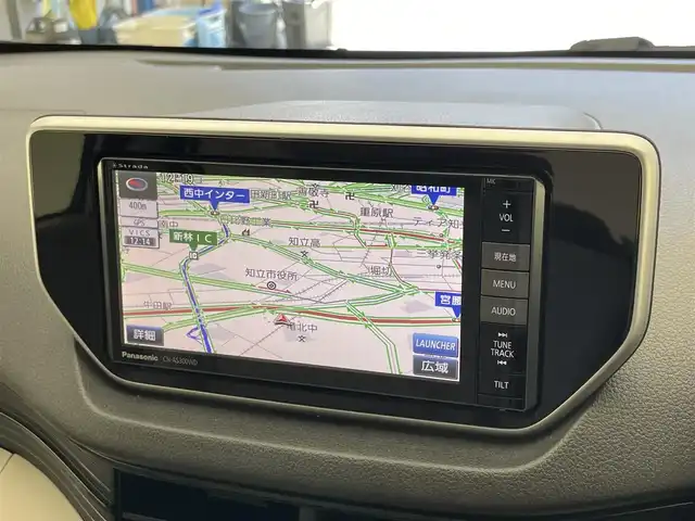ダイハツ ムーヴ X 愛知県 2016(平28)年 7.4万km パールホワイトⅢ 社外ナビ　フルセグＴＶ　Ｂｌｕｅｔｏｏｔｈ　ＤＶＤ　バックカメラ　ＥＴＣ　プッシュスタート　オートライト　エコアイドル　純正フロアマット　純正１４インチアルミホイール　ドアバイザー　電格ミラー　禁煙車