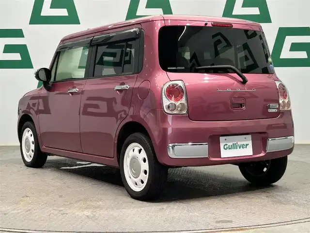スズキ ラパン ショコラ X 鹿児島県 2014(平26)年 6.7万km カシスピンクパールメタリック 禁煙車/純正ナビ（CN-R301Z）/フルセグTV/純正ETC/オートライト/キセノンヘッドライト/アイドリングストップ/純正フロアマット/純正14インチアルミホイール/ドアバイザー/プッシュスタート/スマートキー/運転席オートウィンドウ/パワーウィンドウ/パワーステアリング/盗難防止装置