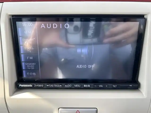 スズキ ラパン ショコラ X 鹿児島県 2014(平26)年 6.7万km カシスピンクパールメタリック 禁煙車/純正ナビ（CN-R301Z）/フルセグTV/純正ETC/オートライト/キセノンヘッドライト/アイドリングストップ/純正フロアマット/純正14インチアルミホイール/ドアバイザー/プッシュスタート/スマートキー/運転席オートウィンドウ/パワーウィンドウ/パワーステアリング/盗難防止装置