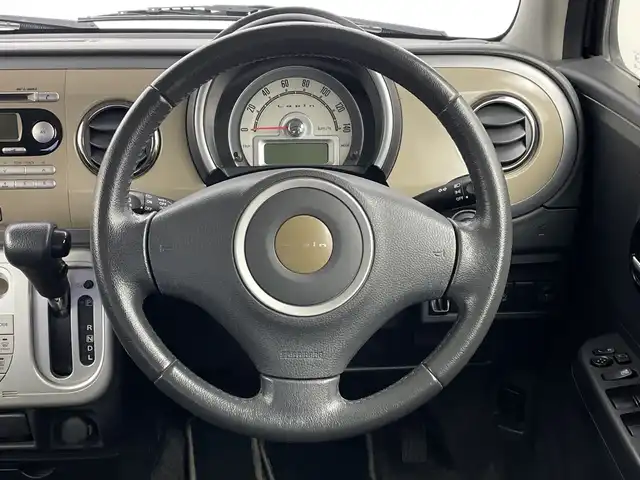 スズキ ラパン X セレクション 新潟県 2013(平25)年 6.1万km ブルーイッシュブラックパール3 ワンオーナー　/盗難防止装置/電動格納ミラー/シートヒーター　/ベンチシート　/純正アルミ１４インチ/純正フロアマット　/保証書/取扱説明書